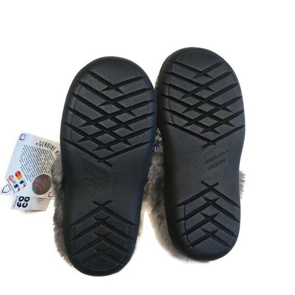 FOCO New York Yankees LOGO Slippers Peak Slide Slip On Shoes Womens Small (5-6) - Picture 8 of 9
